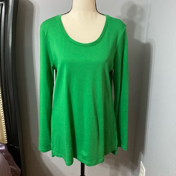 Isaac Mizrahi Tops - Isaac Mizrahi Pima Cotton Long sleeved shirt
